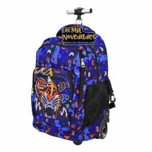 MCR-24C MOCHILA CON CARRITO 18" MOD TIGRE - Imagen 1