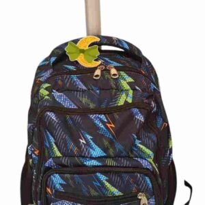 MCR-24E MOCHILA CON CARRITO 18" MOD RAYITOS