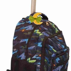 MCR-24E MOCHILA CON CARRITO 18" MOD RAYITOS - Imagen 2