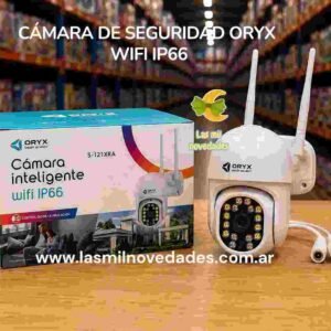 CAMARA DE SEGURIDAD ORYX INTELIGENTE WIFI IP66  S-1217KA - Imagen 1