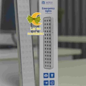 LUZ DE EMERGENCIA 60 LED ORYX - MING SHENG-CANDELA - Imagen 1