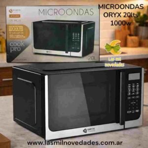 MICROONDAS ORYX 20lts 1000w