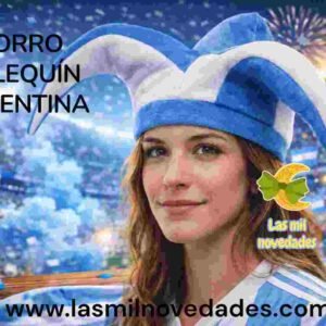 GORRO ARLEQUIN DE ARGENTINA