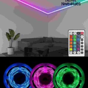 TIRA LED RGB 5mt MULTICOLOR 5050 - Imagen 2