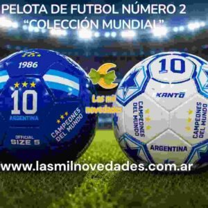 PELOTA DE FUTBOL N° 2 "COLECCION PERSONAJES" - Imagen 4