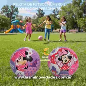 PELOTA DE FUTBOL N° 2 "COLECCION PERSONAJES" - Imagen 3