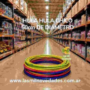 HULA HULA "CHICO" 50 cm DIAMETRO variedad de colores, Wawi