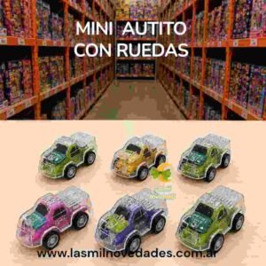MINI MINI AUTITO CON RUEDAS - Imagen 2