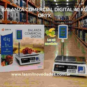 BALANZA COMERCIAL DIGITAL 40KG - Imagen 1