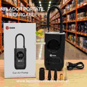 INFLADOR PORTATIL RECARGABLE - Imagen 1