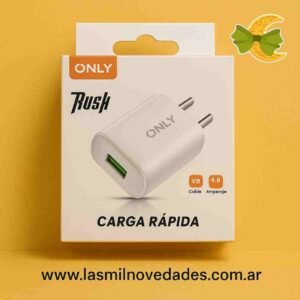 CARGADOR ONLY RUSH "FICHA V8" 4.8 MOD 430 - Imagen 1