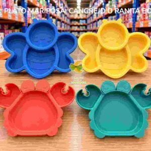 PLATO mariposa cangrejo o ranita bowl - Imagen 1