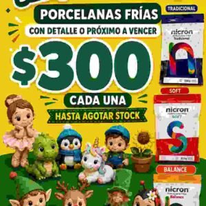 OFERTA PORCELANA PROXIMO A VENCER!! $300 - Imagen 1