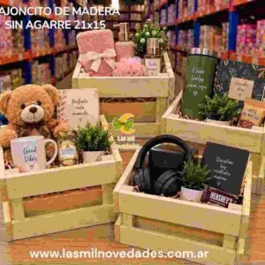 CAJONCITO DE MADERA SIN AGARRE 21x15 - Imagen 1