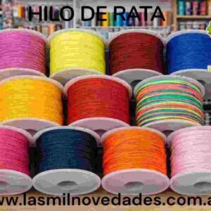 HILO DE RATA ovillo x 1 Variedad de colores. - Imagen 1