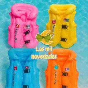 CHALECO *INFLABLE SALVAVIDAS* - Imagen 1