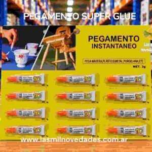 PEGAMENTO TIPO "LA GOTITA" SUPER GLUE 110 x 1