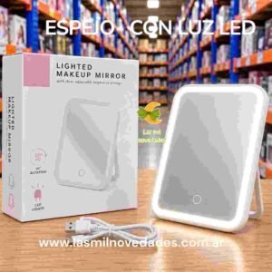 ESPEJO DE LUZ LED REDONDO O CUADRADO - Imagen 2