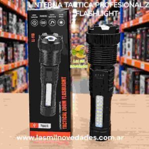 LINTERNA TACTICA PROFESIONAL ZOOM FLASHLIGHT - Imagen 1