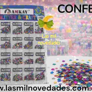 CONFETI x 1 bolsita cotillonera - Imagen 1