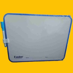 PIZARRA "BLANCA CON ABC" FASTER CON FIBRA 25x28 cms ITEM PZ8003 - Imagen 3