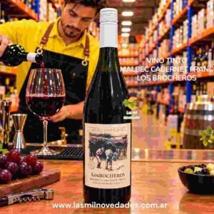 VINO TINTO **MALBEC CABERNET FRANC**LOS BOCHEROS
