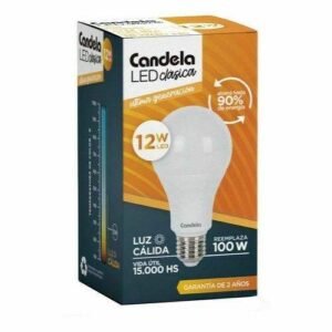 FOCO *12* watts CALIDO o BLANCO LED - Imagen 2
