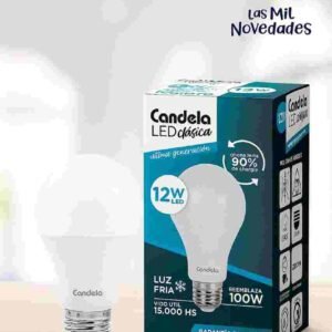 FOCO *12* watts CALIDO o BLANCO LED - Imagen 1