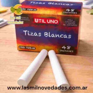 TIZA BLANCA x 48 unidades