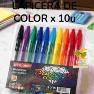 LAPICERA DE COLOR X 10 "MULTICOLOURED" o UU - Imagen 2