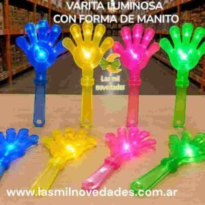 VARITA LUMINOSA CON FORMA DE MANO MANITO