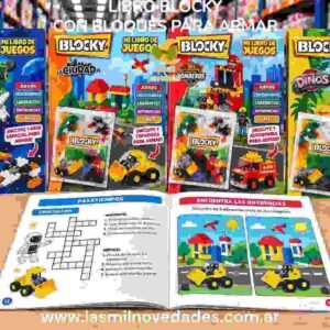 LIBRO BLOCKY con bloques para armar - Imagen 1