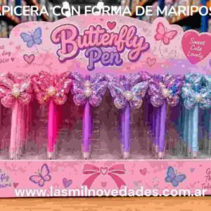 LAPICERA CON FORMA DE MARIPOSA - Imagen 1