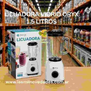 LICUADORA VIDRIO ORYX 1.5 LITROS - Imagen 1