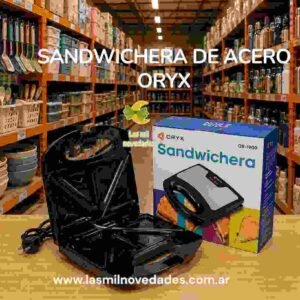 SANDWICHERA DE ACERO ORYX