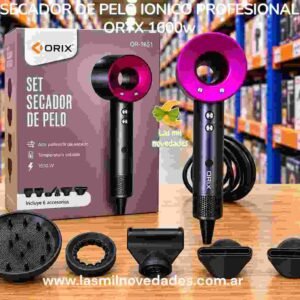 SECADOR DE PELO IONICO PROFESIONAL ORYX 1600w - Imagen 1