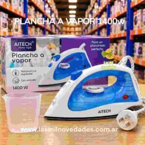 PLANCHA A VAPOR 1400W